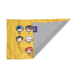 کادو پیچ پارچه‌ ای طرح seventeen yellow