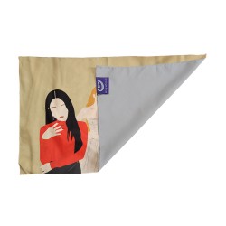 کادو پیچ پارچه‌ ای طرح مینیمال گروه بلک پینک