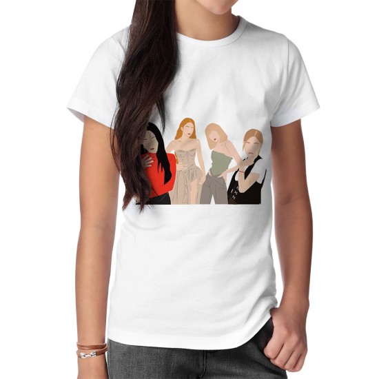 تیشرت طرح مینیمال گروه بلک پینک