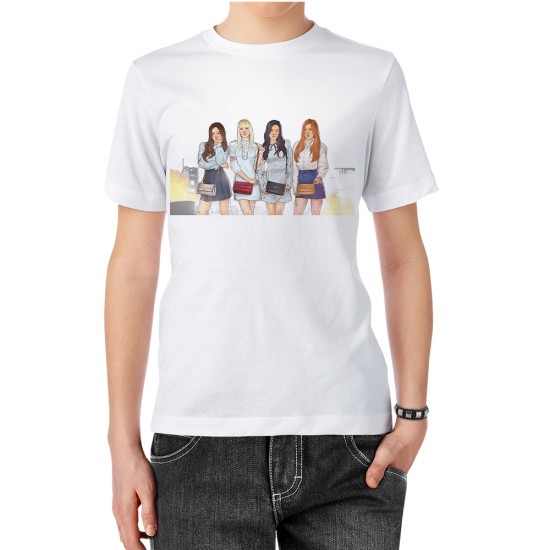 تیشرت طرح نقاشی blackpink