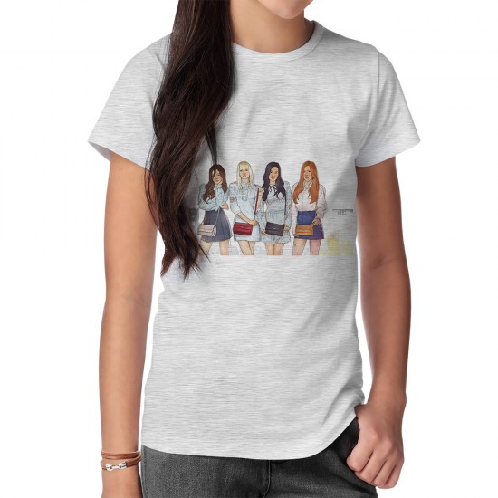 تیشرت طرح نقاشی blackpink