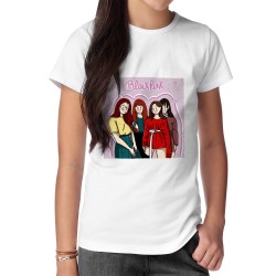 تیشرت طرح کارتونی blackpink