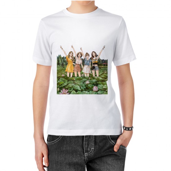 تیشرت طرح گروه blackpink در جنگل