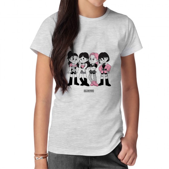 تیشرت طرح blackpink doodle