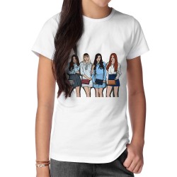 تیشرت طرح blackpink illustration