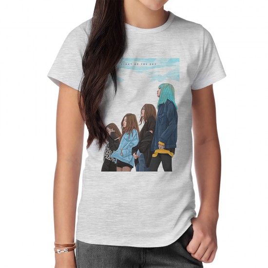 تیشرت طرح light up the sky