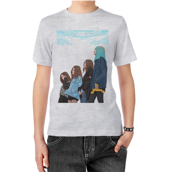 تیشرت طرح light up the sky