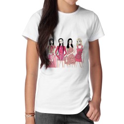 تیشرت طرح انیمه‌ای blackpink