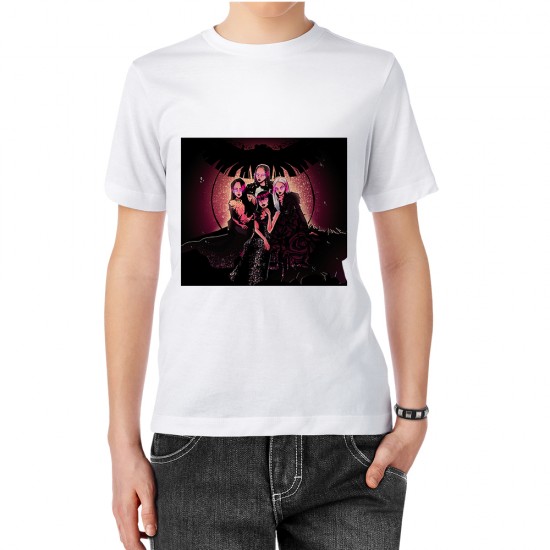 تیشرت طرح بلک پینک سیاه