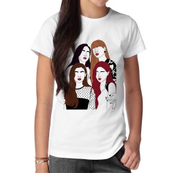 تیشرت طرح مینیمال blackpink
