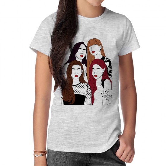 تیشرت طرح مینیمال blackpink
