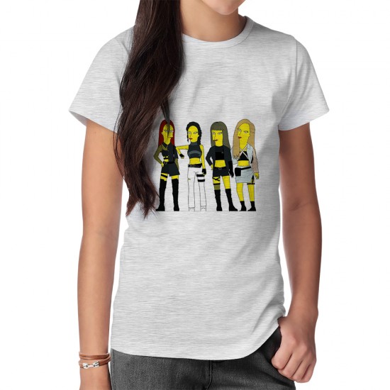تیشرت طرح blackpink simpson