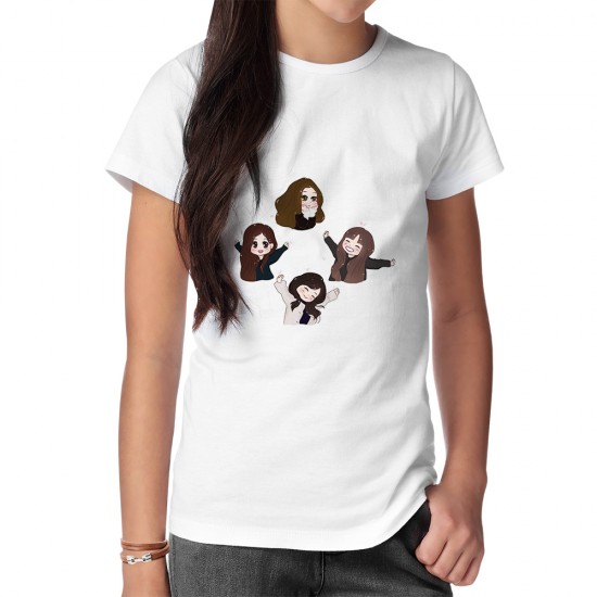 تیشرت طرح super cute blackpink