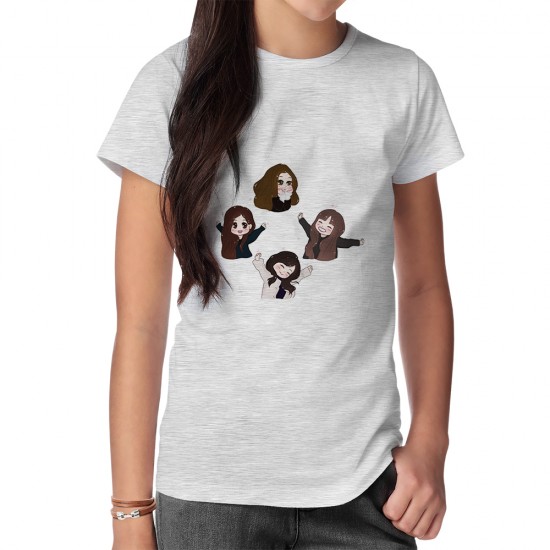 تیشرت طرح super cute blackpink