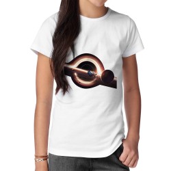 تیشرت طرح سیاه چاله میان ستاره ای