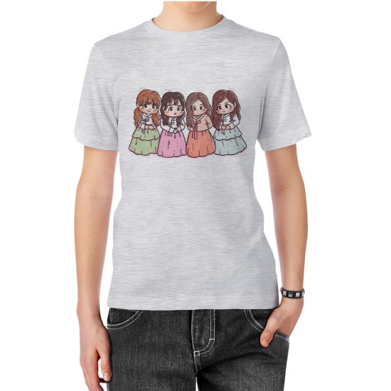 تیشرت طرح ملکه‌های black pink