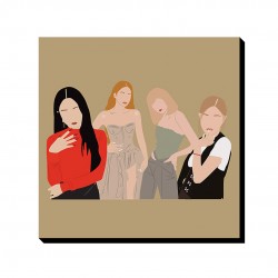 تابلو شاسی طرح مینیمال گروه بلک پینک