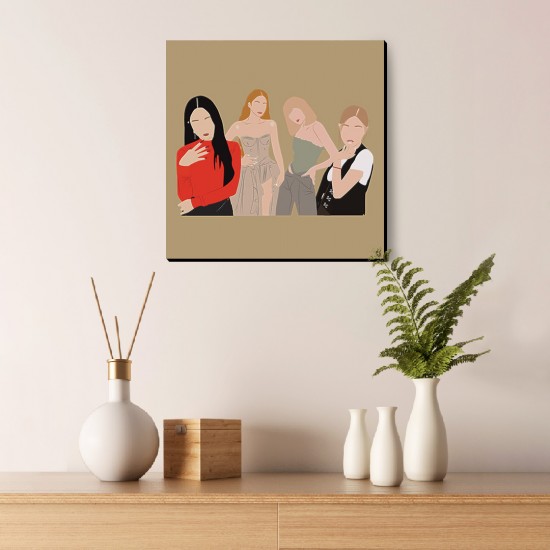 تابلو شاسی طرح مینیمال گروه بلک پینک