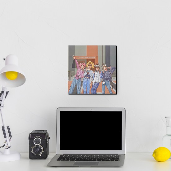 تابلو شاسی طرح طرفداران blackpink