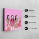 تابلو شاسی طرح انیمه‌ای blackpink