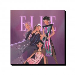 تابلو شاسی طرح blackpink elie saab