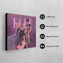 تابلو شاسی طرح blackpink elie saab