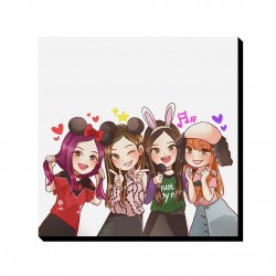 تابلو شاسی طرح کاراکتر کیوت blackpink