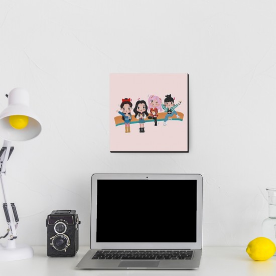 تابلو شاسی طرح کاراکترهای بانمک blackpink