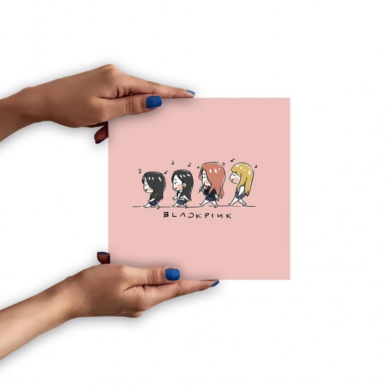 تابلو شاسی طرح chibi blackpink