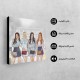 تابلو شاسی طرح نقاشی blackpink
