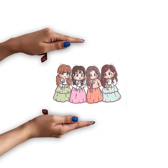 تابلو شاسی طرح ملکه‌های black pink