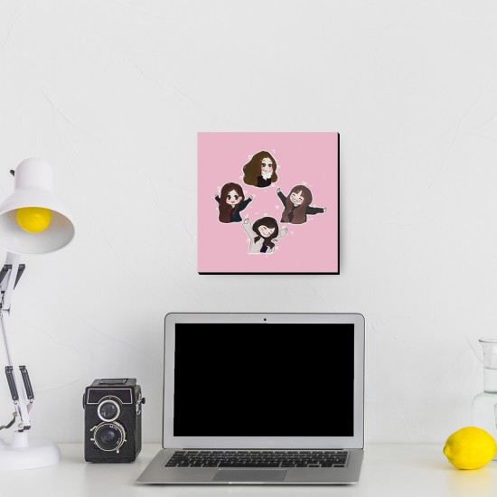 تابلو شاسی طرح super cute blackpink