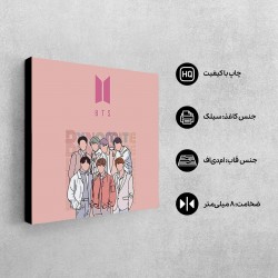 تابلو شاسی طرح آهنگ dynamite گروه bts