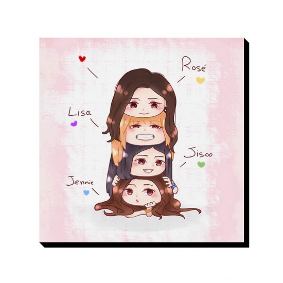 تابلو شاسی طرح kawaii blackpink