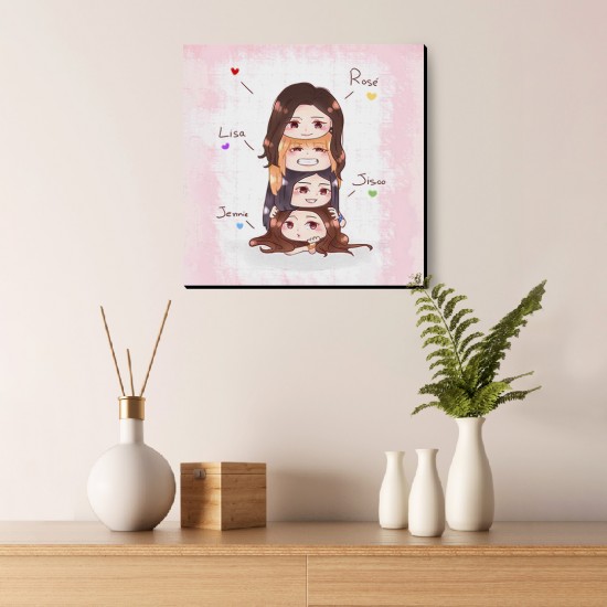 تابلو شاسی طرح kawaii blackpink
