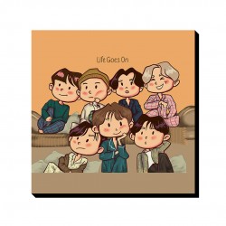 تابلو شاسی طرح chibi bts