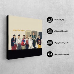 تابلو شاسی طرح the best bts