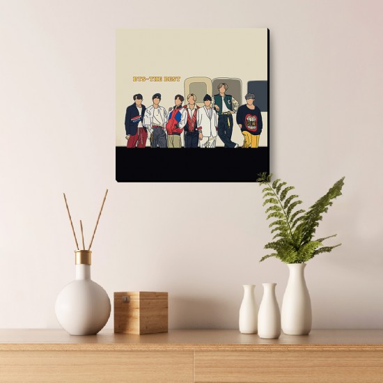 تابلو شاسی طرح the best bts