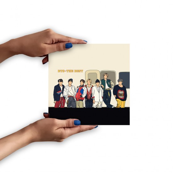 تابلو شاسی طرح the best bts