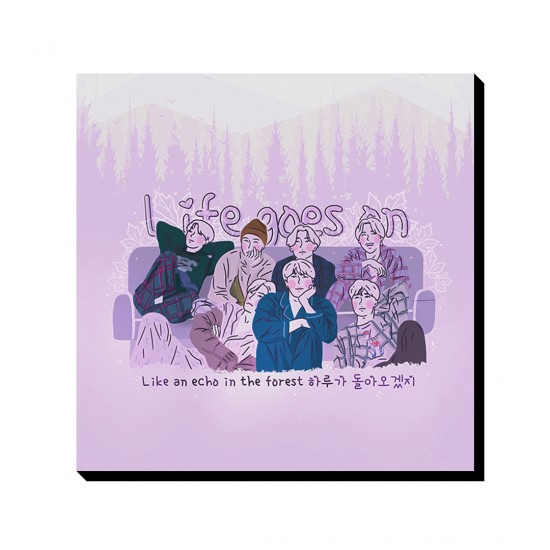 تابلو شاسی طرح آهنگ life goes on 2