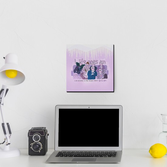 تابلو شاسی طرح آهنگ life goes on 2