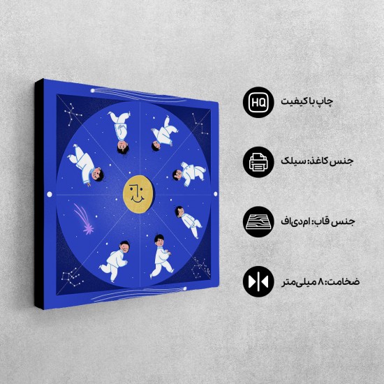 تابلو شاسی طرح شب بنگتن بویز