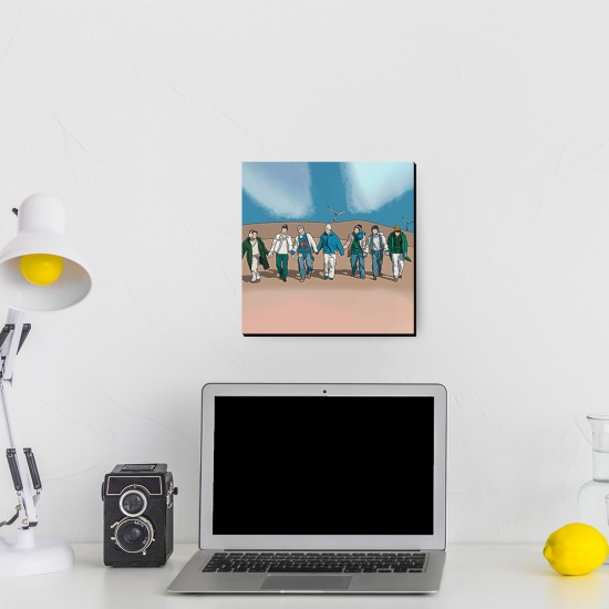 تابلو شاسی طرح آهنگ friends از bts