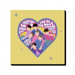 تابلو شاسی طرح عشق بنگتن بویز