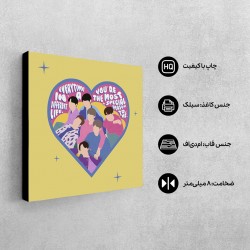 تابلو شاسی طرح عشق بنگتن بویز