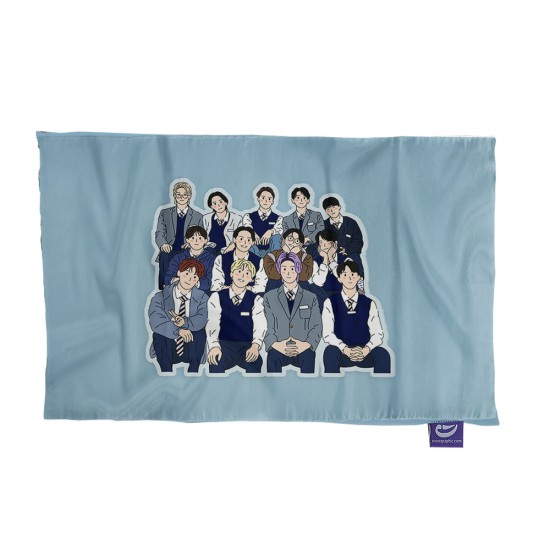 کادو پیچ پارچه‌ ای طرح seventeen art