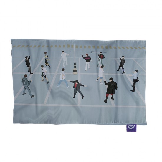 کادو پیچ پارچه‌ ای طرح seventeen game