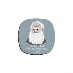 زیر لیوانی طرح تولستوی