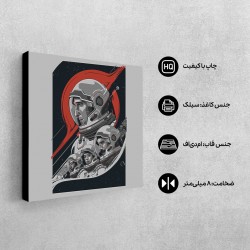 تابلو شاسی طرح Interstellar Poster