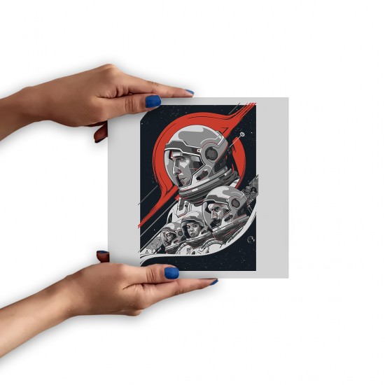 تابلو شاسی طرح Interstellar Poster